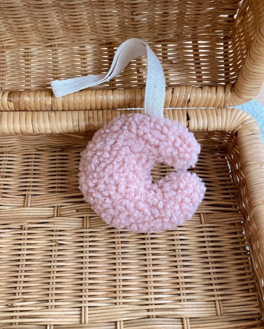 Schnullerkette Moon Rosa